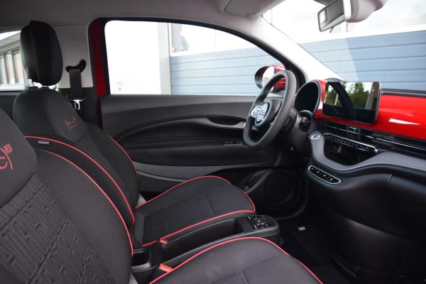 Fiat 500 RED 24 kWh Ecc Cruise Navi Dab Bluetooth 13dkm!