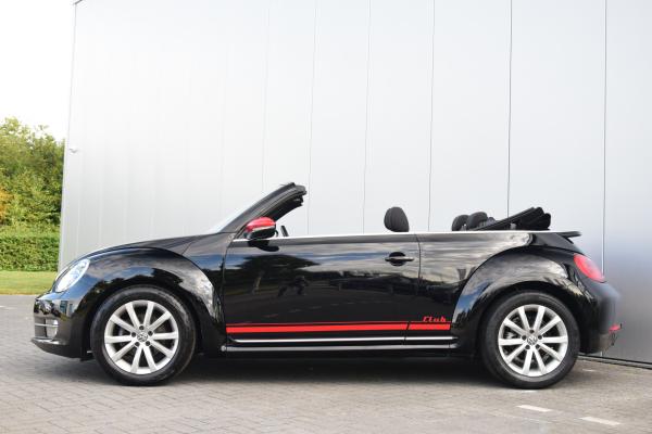 Volkswagen Beetle Cabriolet 1.2 TSI Design Club BlueMotion Stoelverwarming Navi/Bluetooth Ecc Cruise PDc