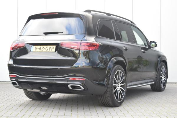 Mercedes-Benz GLS 450 D 4MATIC AMG-Line Obsidiaanzwart GRIJS KENTEKEN 2800KM!