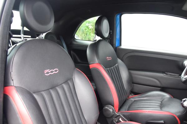 Fiat 500C 0.9 TwinAir Turbo 500S Leer Ecc Priv/Glass 46dkm!