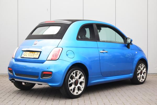 Fiat 500C 0.9 TwinAir Turbo 500S Leer Ecc Priv/Glass 46dkm!